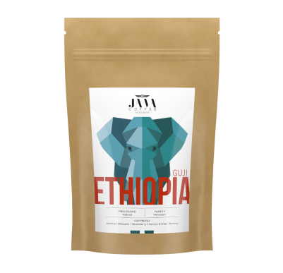 Kava za espresso aparate JAVA ETHIOPIA koja očarava cvjetnim i laganim voćnim notama.