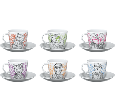 ARTIST EDITION set šalica za TURSKU KAVU 200ml