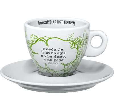 Umjetnička Barcaffè Artist Edition Cappuccino šalica od 160 ml