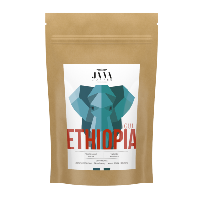 Kava za espresso aparate JAVA ETHIOPIA koja očarava cvjetnim i laganim voćnim notama.