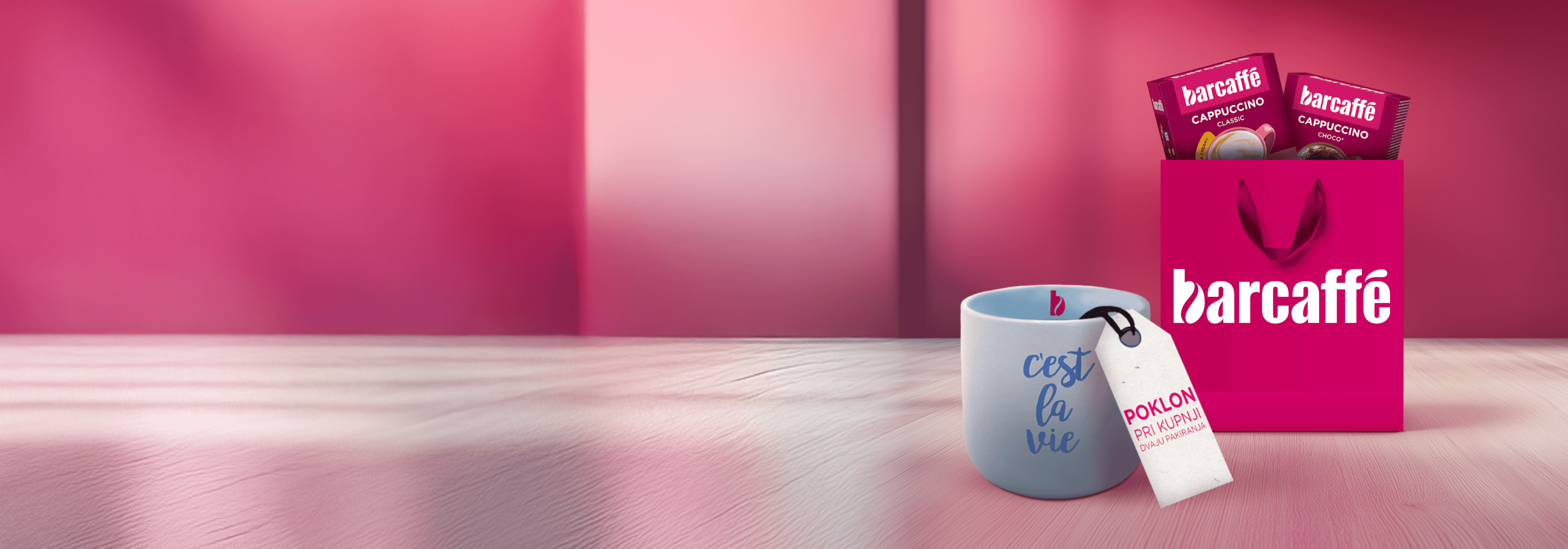 POKLON cappuccino šalica