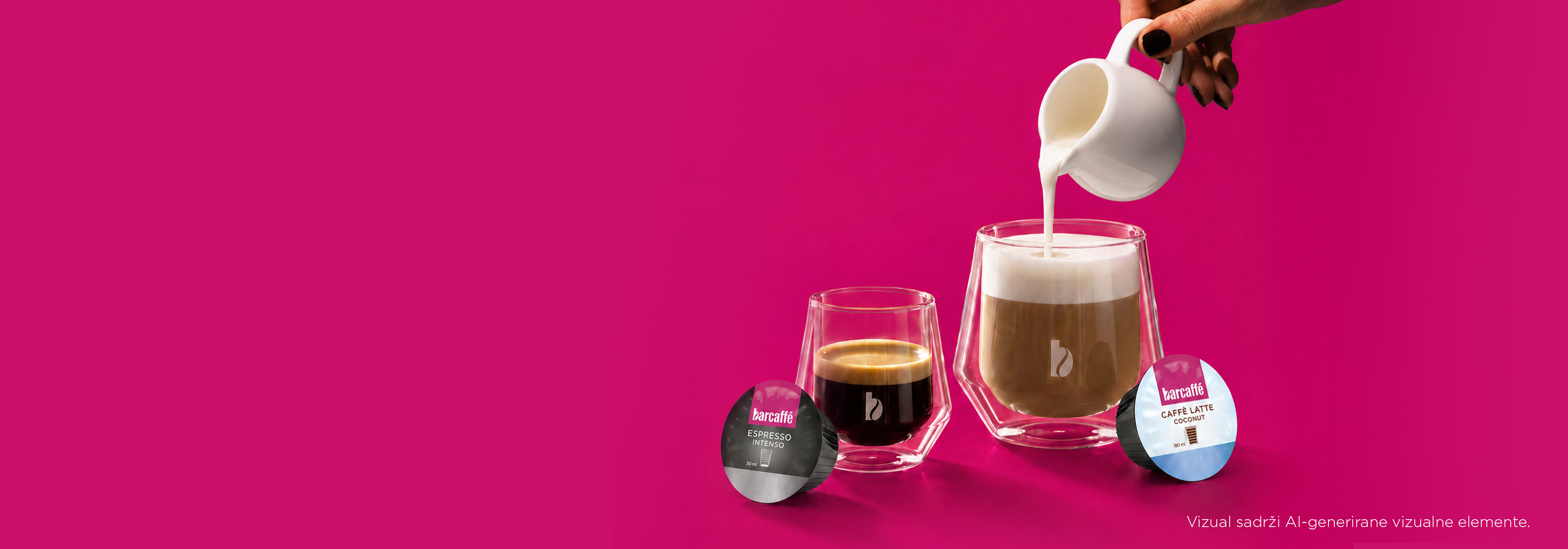 NOVO: Barcaffè staklene šalice